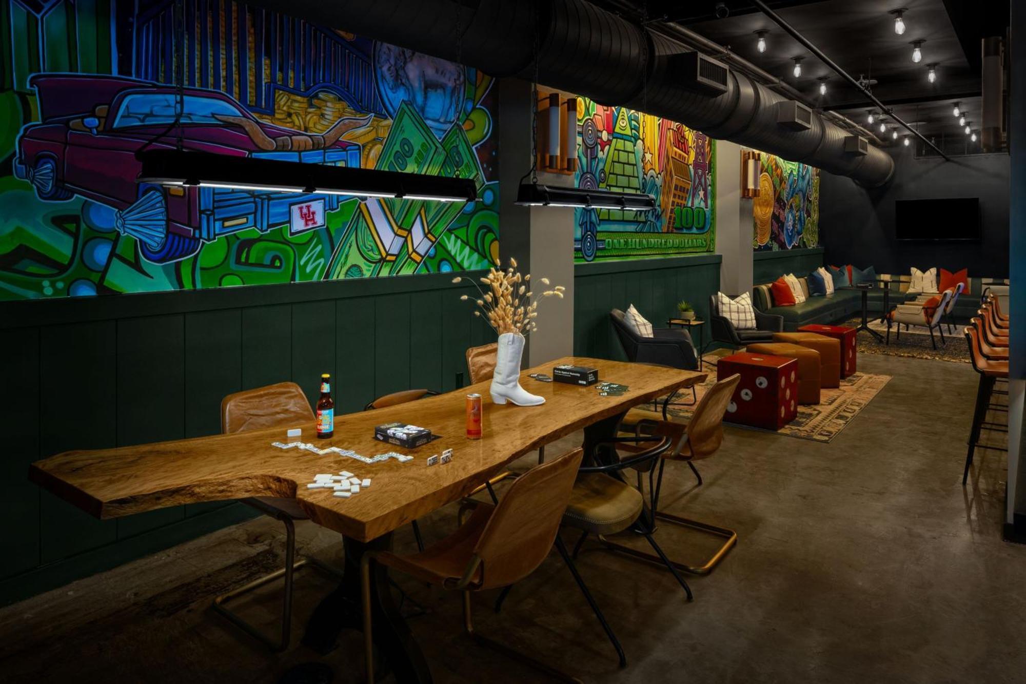 ホテル Moxy Houston Downtown エクステリア 写真